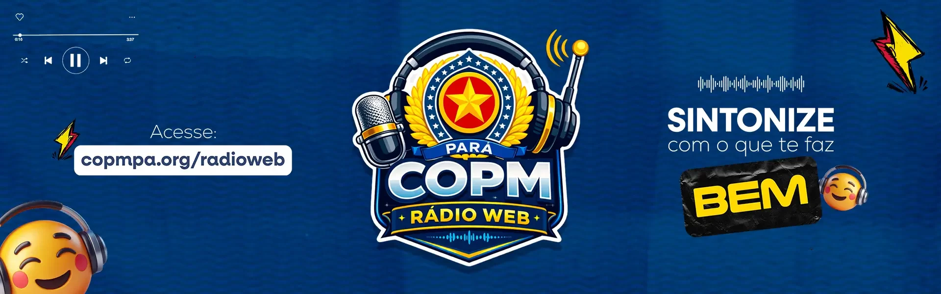 Banner - Rádio Clube COPM